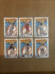 2026 Donruss Baseball Crunch Time Lot (6) Nick Kurtz James Wood