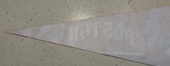 Boston Terriers Wordmark Logo Full Size Pennant Vintage Wincraft