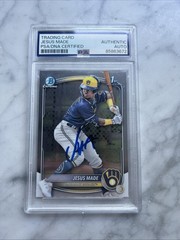 Bowman 2024 Chrome Prospects Jesus Made BCP-50 1st Bowman Auto PSA/DNA Signed