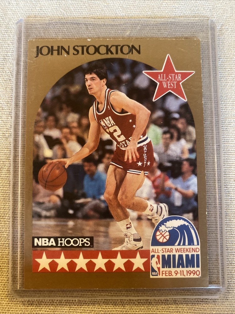 1990 NBA Properties John Stockton #25