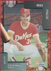 1992 Fleer Pro Cards – MIKE PIAZZA – Albuquerque Dukes Rookie Card #723 – RC