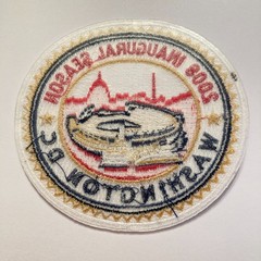 NATIONALS PARK Official « 2008 INAUGURAL SEASON » Iron-On MLB Jersey Sleeve Patch