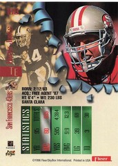 1996 Fleer Metal – Brent Jones #108