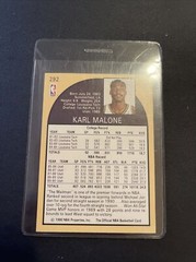 Vintage New Rare 1990 MVP NBA Hoops Karl Malone Card #292 Mint Condition