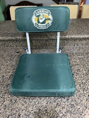 2015 Green Bay Packers Lambeau Field Padded Foldable Bleacher Seat Logo Chairs