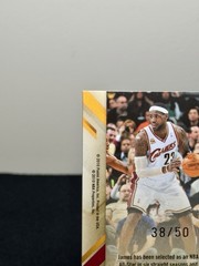 2010-11 Prestige – Stars of the Nba LeBron James #12 Materials /50 (MEM)