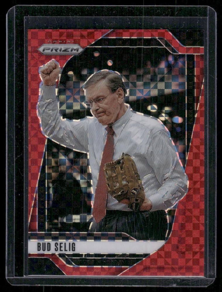 2025 Panini Prizm #131 Bud Selig Red Power Prizms #/99