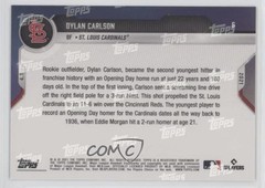 2021 Topps Now /2540 Dylan Carlson #6 Rookie RC 4z8