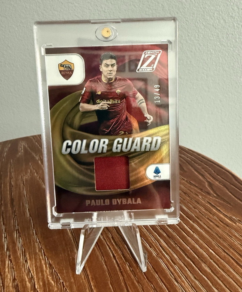 Panini Chronicles Zenith Color Guard Dybala #CG-PD Silver /49 MEM Roma