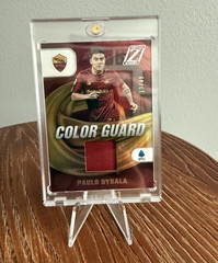 Panini Chronicles Zenith Color Guard Dybala #CG-PD Silver /49 MEM Roma