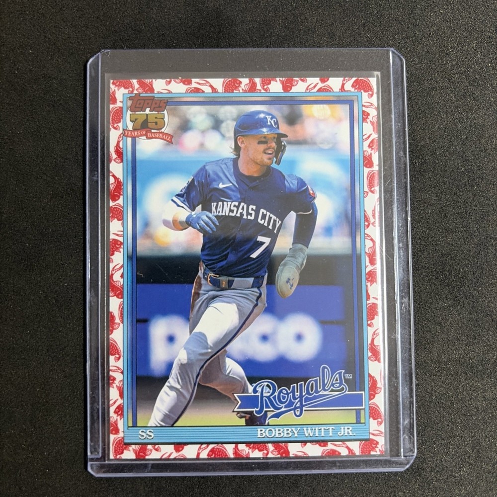2026 Topps Series 1 Japan Edition Bobby Witt Jr. #T91-3 Koi Fish Parallel