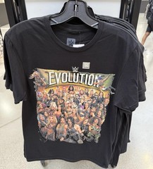 WWE Evolution I Was There New! Men’s Size XXL✅ Rhea Ripley Iyo Sky Naomi