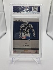 2017 Panini Vertex – Highly Revered Ty Law #HR-TL /99 (AU)