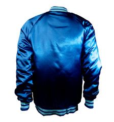 Boston New Orleans Portland Breakers USFL Vintage Satin Varsity Jacket Men Large