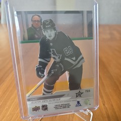 2024-25 Upper Deck Extended Series Acetate Young Guns Justin Hryckowian #723 0he