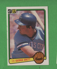 1983 DONRUSS Baseball GEORGE BRETT #338 HOF Kansas City ROYALS NM/MT Condition