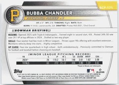 2025 Bowman Chrome #BCP-171 Bubba Chandler Prospect Pulsar Refractor RC #/399