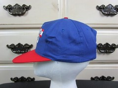 Vintage 1990s New York Giants NWT Annco Block Letter Snapback Hat Cap Deadstock