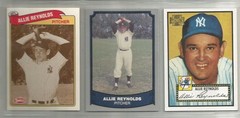 Allie Reynolds New York Yankees 3 Card Lot 1980&rsquo;s to present