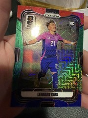 2026 Prizm FIFA World Cup Lennart Karl RBG Mojo CASE HIT SSP Red Green Blue