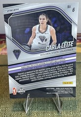 Panini 2025 Prizm WNBA Carla Leite Rookie Golden State Valkyries White Seismic#6
