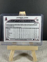 2022 Topps Chrome Sapphire Edition – Janson Junk #594 (RC) – Angels