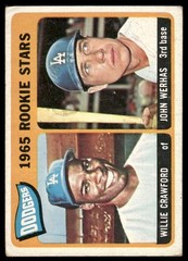 1965 Topps #453 Willie Crawford Rookie Los Angeles Dodgers VGEX 070225
