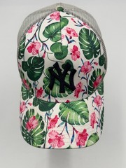 New Era 9Forty New York Yankees Floral Snapback Hat OSFM Adjustable Cap Flowers