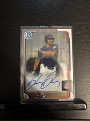 Bobby Bradley 2015 Bowman Chrome RC Autograph Rookie Card Auto Indians