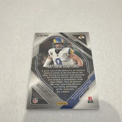 Panini Prizm 2023 Matthew Stafford Premier Jerseys #PJY-MSD Rams Memorabilia