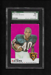 1969 Topps #51 Gale Sayers SGC 5 Chicago Bears HOF
