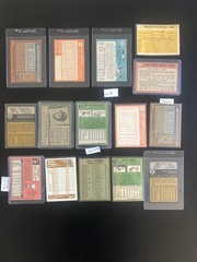 Vintage Topps Hof Lot(120) 1950s 1960s 70s Mantle Mays Clemente Aaron RCs Hi#s