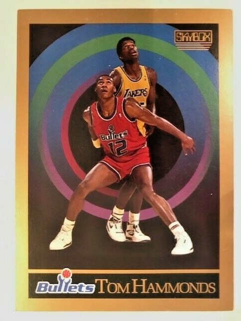 NBA – 1990-91 Skybox Basketball Tom Hammonds – Bullets