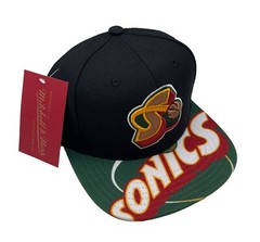 Mitchell & Ness Seattle Supersonics Swingman Pop HWC Adjustable Snapback Hat Cap
