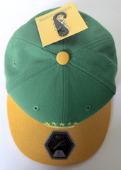 Brasil CBF National Soccer Team Fi Collection Cap Official Fitted 7 NWT