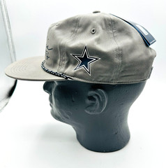 Columbia PFG Dallas Cowboys NFL Snapback Hat Gray OS Adjustable Fishing Cap NWT