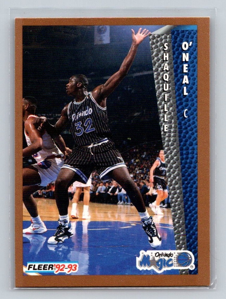 1992-93 Fleer Shaquille O&rsquo;Neal #401 RC