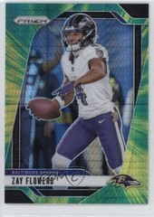 2024 Panini Prizm Hyper Prizm 57/180 Zay Flowers #21 13jg