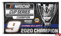 Chase Elliott #9 NAPA Championship 2020 3&prime; x 5&prime; Deluxe Flag Man Cave Instock