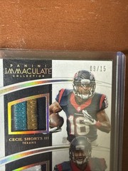 15 Immaculate (Jersey) C.Shorts Blue,Orange,Black: J.Strong Black,White 9/15