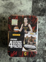 2025 WNBA Panini Prizm Packs Caitlin Clark Collectible Tin NEW FACTORY SEALED