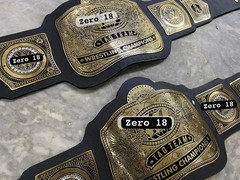 (Pair of 2) Tag Team Wrestling Championship Belt Replica 2mm