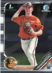 2019 Bowman Chrome 1st Draft Gunnar Henderson Orioles BDC-22