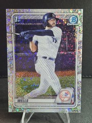 2020 Bowman Draft – Chrome Austin Wells #BD-56 Sparkle Refractor (RC)
