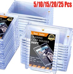 Magnetic Card Holders For Trading Cards 35Pt Hard Baseball Card Case Protectors
