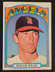 Topps 1972 Nolan Ryan #595 California Angels MLB Baseball Card Base Set
