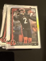 2025 Topps Chrome Football REFRACTOR Singles + 2 Card Min Purchase Please READ!