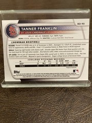 2025 Bowman Draft Tanner Franklin 1st Bowman 5-Card Lot #BD-90 Cardinals