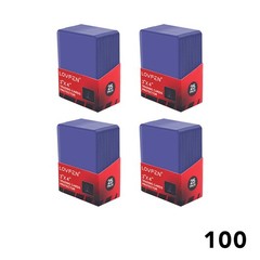 1000/500/200/100 Top Loaders Regular 3×4 Toploaders For 35pt Sporting Cards