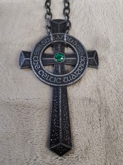 WWF WWE Authentic Sheamus Necklace Pendant Wrestling Big Celtic Warrior Cross